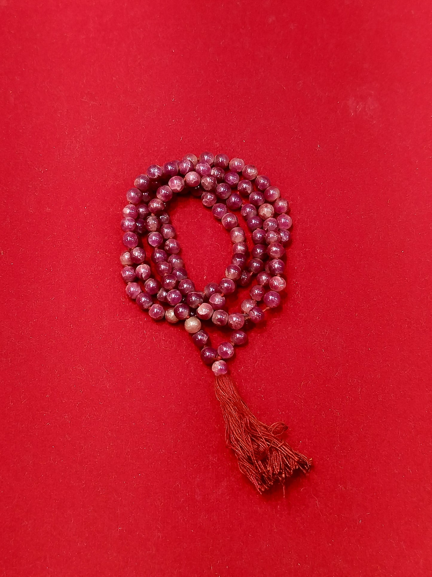 Red Agate (Ruby) Mala
