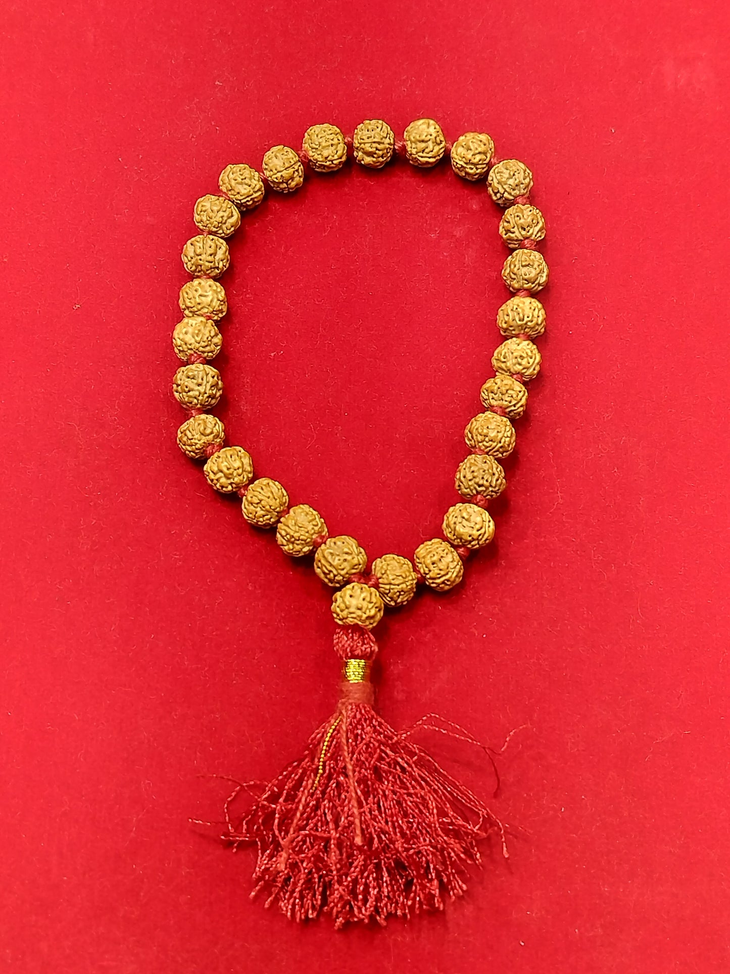 Rudraksha Mala for japa (27+1 beads)