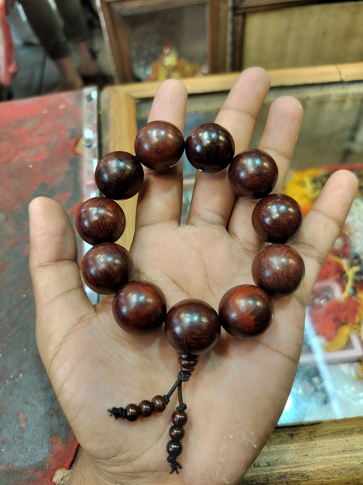 Red sandalwood Bracelet (20 mm)