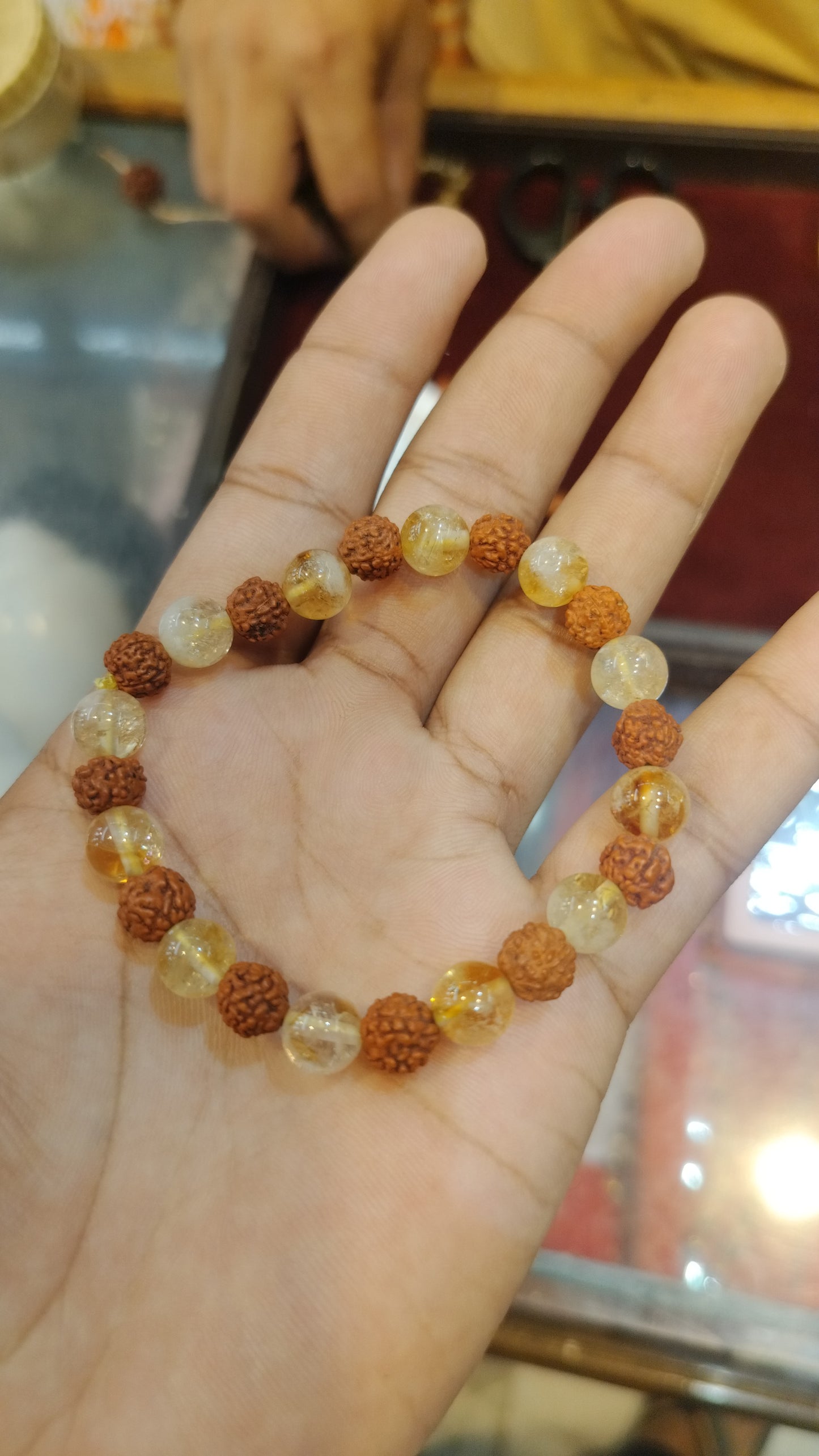 5 mukhi Rudraksha Bracelet
