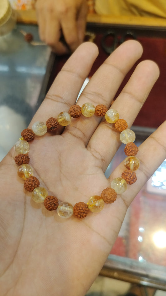 5 mukhi Rudraksha Bracelet