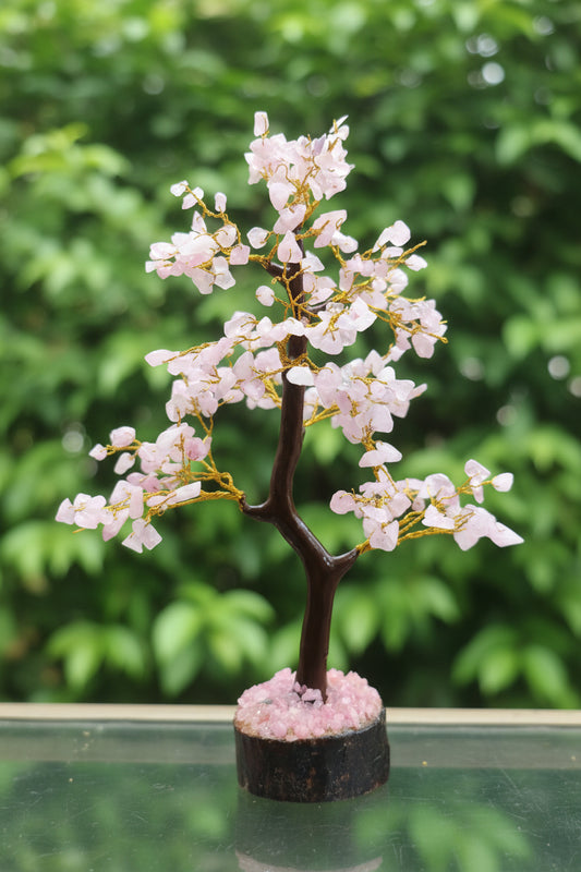 Rose Quartz Stone Tree (300 beads)