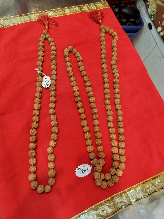 Nepali 5 Mukhi Rudraksha Mala