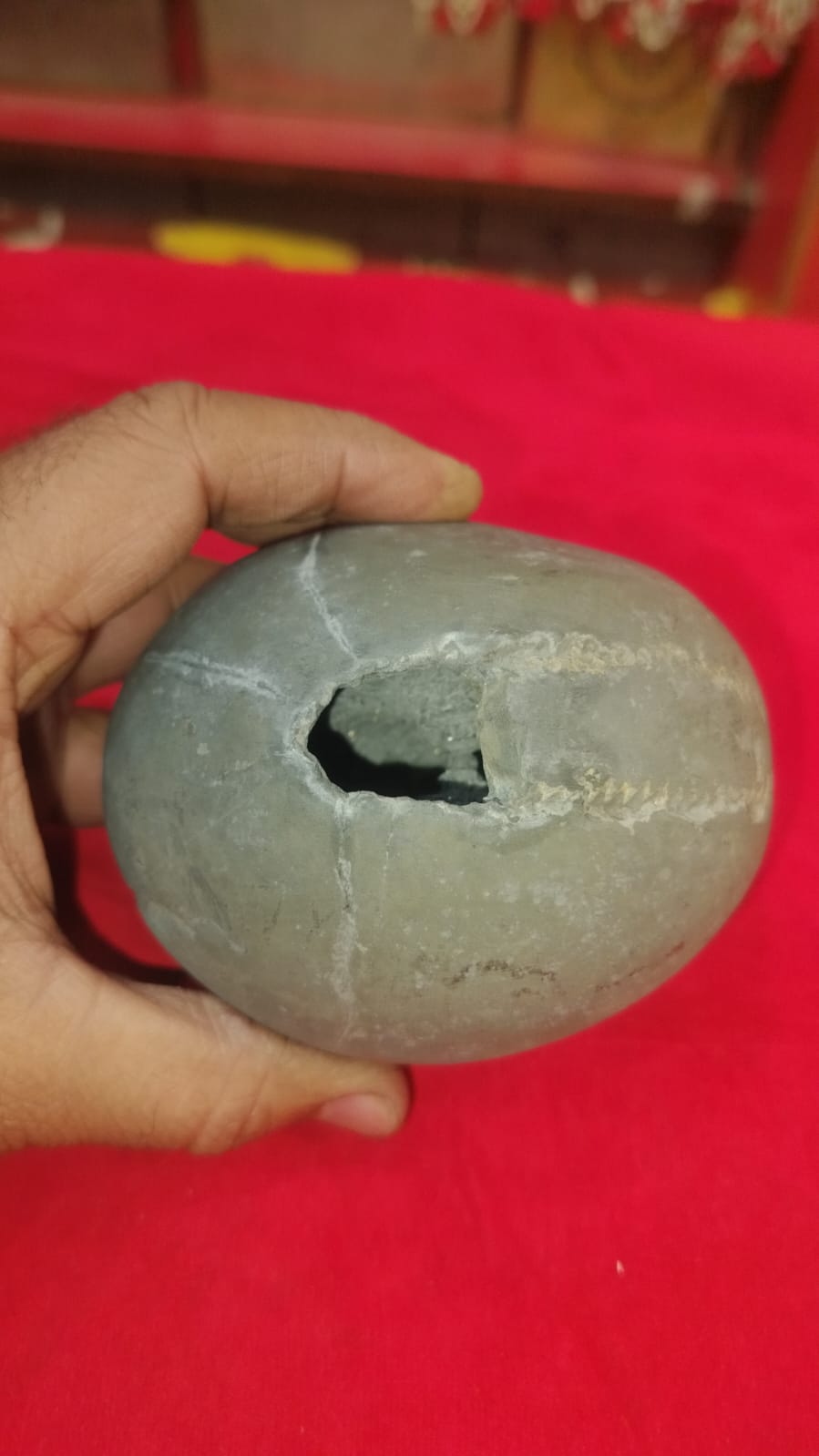 Big size unique lakshmi narayan shaligram ji