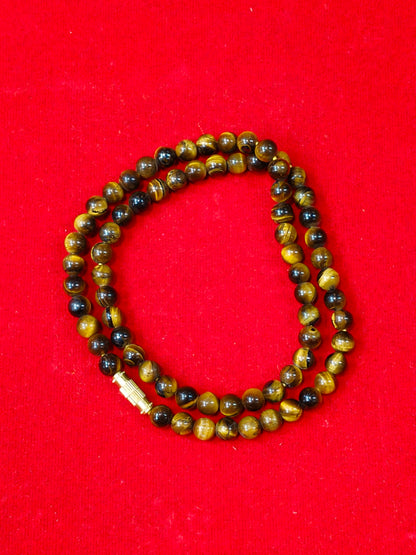 Original Tiger Eye stone mala