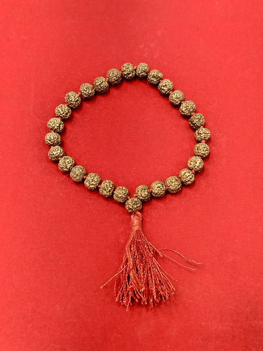 Rudraksha Mala for japa (27+1 beads)