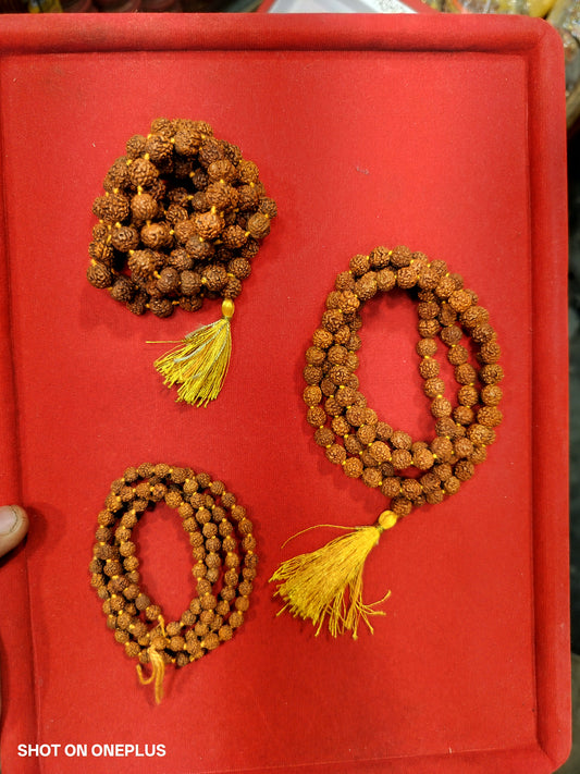 5 mukhi rudraksha mala (Indonesian)