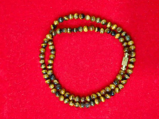 Original Tiger Eye stone mala